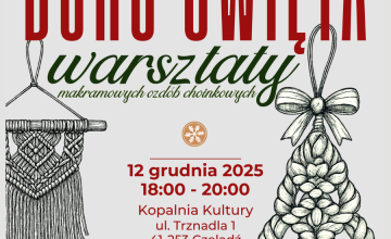 Boho święta - warsztaty z tworzenia makramowych ozdób choinkowych